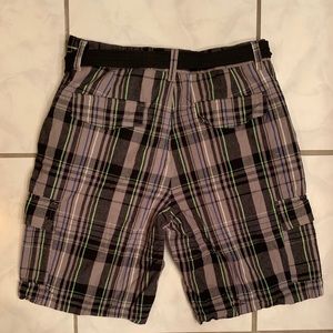 🌴REVOLUTION Plaid Cargo Shorts